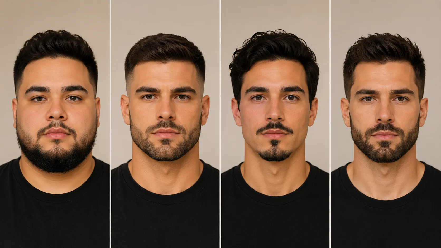 Qual estilo de barba combina com seu rosto? Guia completo masculino