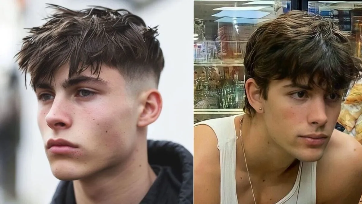 Corte com textura (messy)